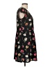 Tucker for Target 100% Polyester Floral Black Casual Dress Size L - photo 4