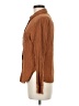 No.6 Store 100% Cotton Houndstooth Brown Long Sleeve Button-Down Shirt Size Med (2) - photo 5