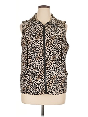 Zenergy by Chico's Faux Fur Vest (view 1)
