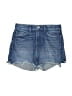 Current/Elliott 100% Cotton Blue Denim Shorts Size 26 waist - photo 1