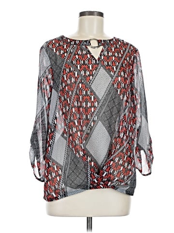AGB Long Sleeve Blouse (view 1)