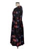 Torrid Floral Black Cocktail Dress Size Lg Plus (0) - photo 5