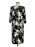 J.Jill Floral Black Casual Dress Size M - photo 2