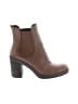 Crown Vintage Brown Ankle Boots Size 6 1/2 - photo 1
