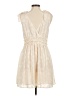Shabby Chic 100% Polyester Ivory Cocktail Dress Size M - photo 2