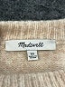 Madewell Color Block Teal Pullover Sweater Size XS - photo 7