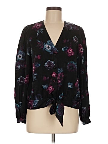 Laundry by Shelli Segal Long Sleeve Blouse (view 1)