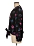 Laundry by Shelli Segal 100% Polyester Floral Black Long Sleeve Blouse Size M - photo 5