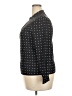 Halara Polka Dots Black Long Sleeve Blouse Size XXL (estimated) - photo 5