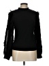 Shein 100% Polyester Black Long Sleeve Blouse Size L - photo 1