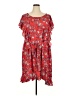 Max Studio 100% Polyester Paisley Red Casual Dress Size 3X - photo 1