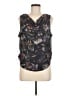 Anthropologie Black Gray Sleeveless Blouse Size 1X - photo 1