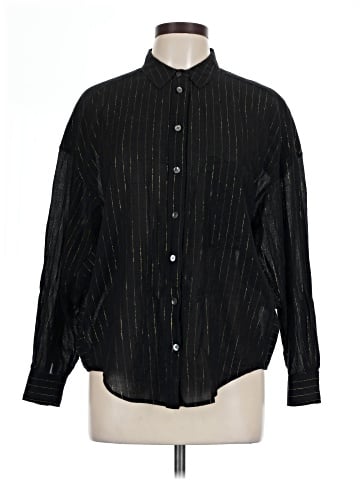 Closed Long Sleeve Button-Down Shirt (view 1)