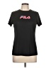 FILA 100% Polyester Black Active T-Shirt Size L - photo 1