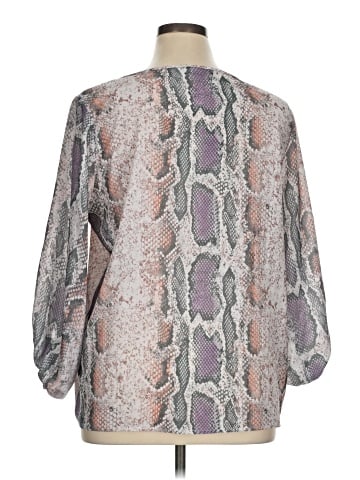 Bibi 3/4 Sleeve Blouse (view 2)