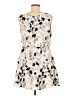 Assorted Brands Print Ivory Cocktail Dress One size - photo 2