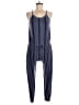 Sundry Stripes Blue Jumpsuit Size XS (0) - photo 1