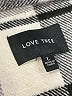 Love Tree 100% Polyester Plaid Gray Coat Size L - photo 6