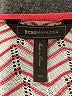 BCBGMAXAZRIA Chevron-herringbone Pink Poncho One size - photo 7