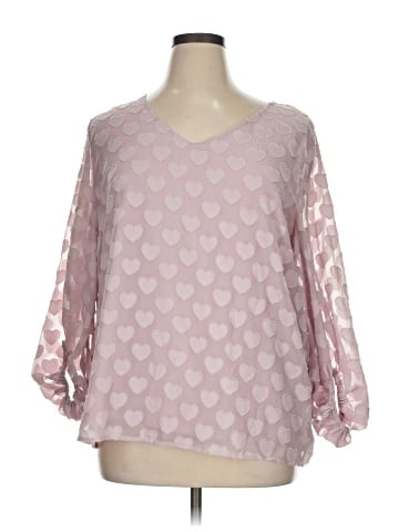 Bibi 3/4 Sleeve Blouse (view 1)