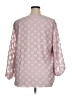 Bibi Hearts Pink 3/4 Sleeve Blouse Size XL - photo 2