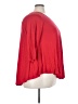 Green Envelope Red 3/4 Sleeve Blouse Size 3X - photo 4
