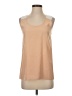 Club Monaco 100% Polyester Tan Sleeveless Top Size XS - photo 1