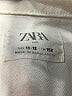 Zara 100% Cotton Solid Ivory Jacket Size 11 - 12 - photo 3