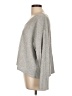 Papinelle Metallic Silver Pullover Sweater Size L - photo 5