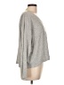 Papinelle Metallic Silver Pullover Sweater Size L - photo 4