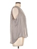alex & lili 100% Polyester Gray Sleeveless Blouse Size L - photo 4