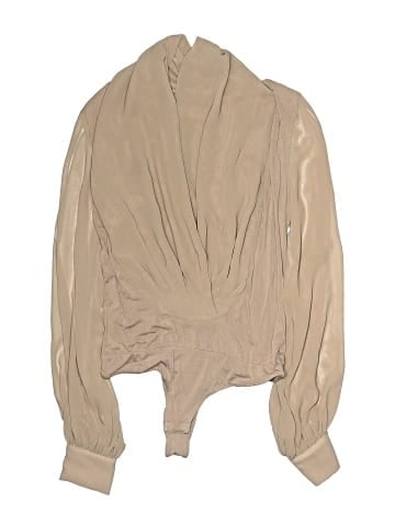 Eva Mendes by New York & Company Long Sleeve Blouse (view 2)
