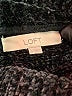 Ann Taylor LOFT 100% Polyester Solid Black Turtleneck Sweater Size L - photo 7