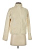 Uniqlo 100% Polyester Solid Ivory Faux Fur Jacket Size XXS - photo 1