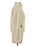 Uniqlo 100% Polyester Solid Ivory Faux Fur Jacket Size XXS - photo 4