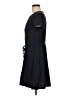 Theory Solid Black Casual Dress Size 8 - photo 5
