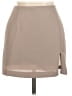 Laundry by Shelli Segal 100% Acetate Solid Tan Casual Skirt Size 8 - photo 1