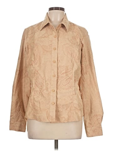 Lemon Grass Long Sleeve Blouse (view 1)