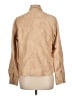 Lemon Grass 100% Polyester Tan Long Sleeve Blouse Size L - photo 2