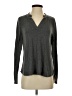 Honeyme Gray Long Sleeve Top Size S - photo 1