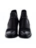 Earth 100% Leather Black Ankle Boots Size 6 1/2 - photo 2