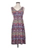 Athleta Print Blue Casual Dress Size M - photo 1