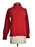 J.Crew 100% Cotton Solid Red Turtleneck Sweater Size XS - photo 1