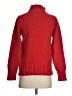 J.Crew 100% Cotton Solid Red Turtleneck Sweater Size XS - photo 2