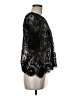 Unbranded Black 3/4 Sleeve Top Size M (estimated) - photo 4