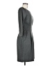 Vila Solid Gray Casual Dress Size M - photo 4