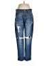 Gap 100% Cotton Hearts Blue Jeans Size 28 waist - photo 1