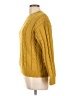 Chartou 100% Polyester Yellow Pullover Sweater Size L - photo 5