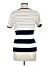 Chaps Stripes Ivory Short Sleeve T-Shirt Size L - photo 2