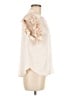Reset 100% Polyester Ivory Short Sleeve Blouse Size M - photo 4
